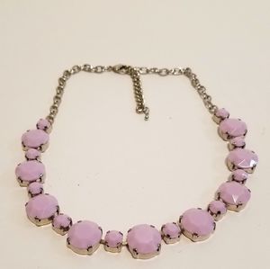 Lilac Statement Necklace